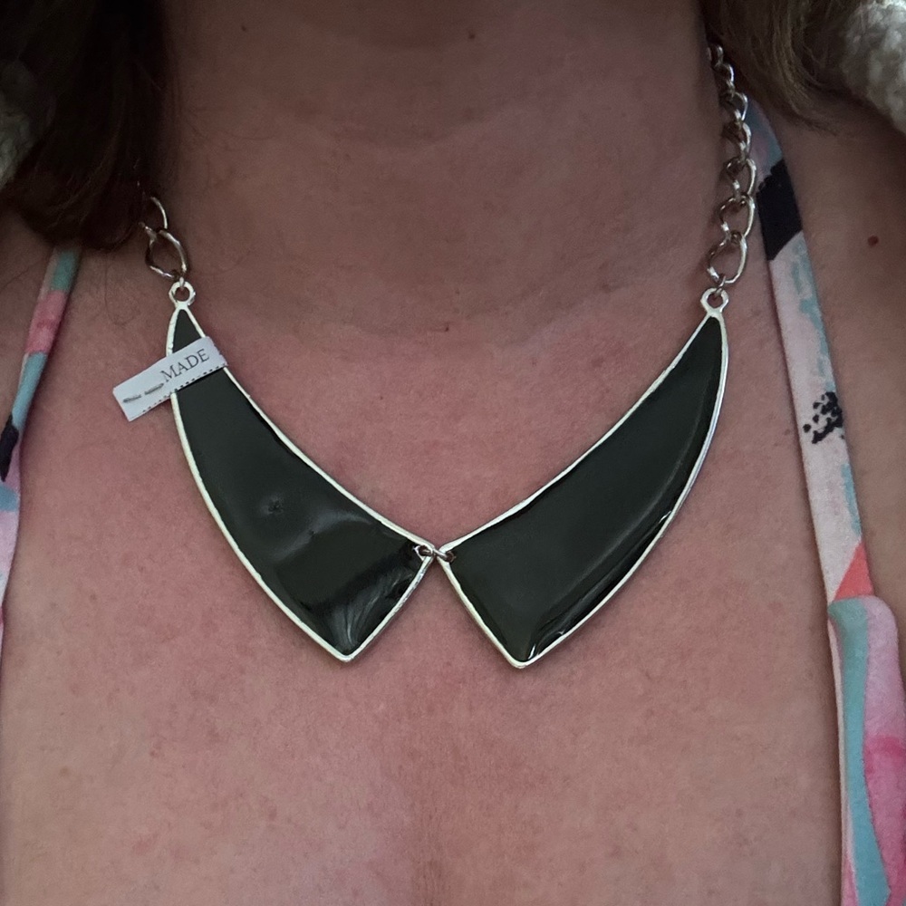 Peter Pan Enamel Collar Necklace